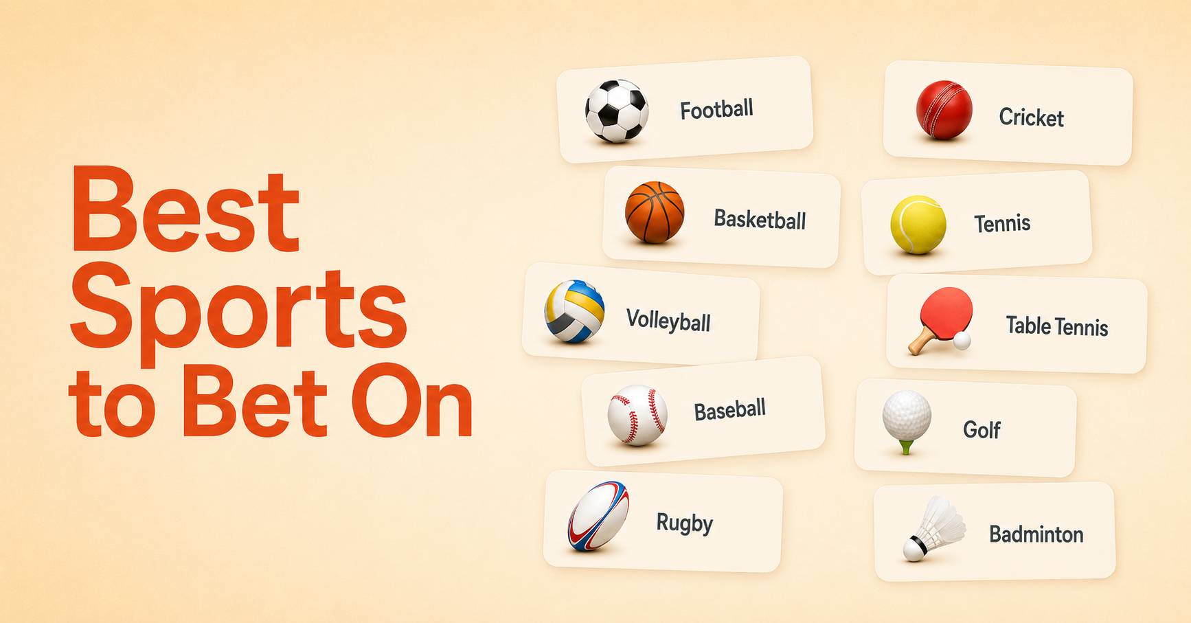 Best Sports to Bet On